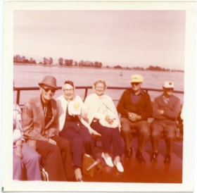 Group of people on the Fraser River., 1970-1980 thumbnail