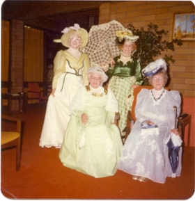 Four women from Confederation Singers in 1890s costumes., 1978 thumbnail