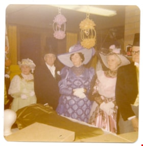 Two men and three women from Confederation Singers in 1890's costumes., 1979 thumbnail