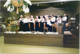 Confederation Singers on stage., 1980-1990 thumbnail