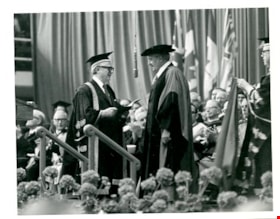 Receiving doctorate at U.B.C., [1973] thumbnail