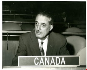 Harold Winch representing Canada, [195-?] thumbnail