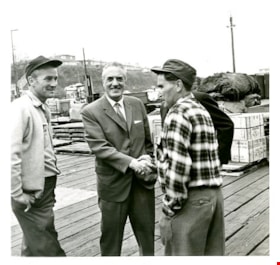 Harold Winch campaigning in Vancouver East, [1968] thumbnail