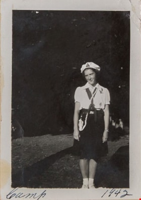 Ivy McGeachie in Sea Ranger uniform, 1942 thumbnail