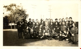 Second Burnaby Girl Guide Company at rally, Jun 20, 1932 thumbnail