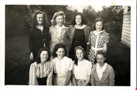 First Burnaby folk dancing team, [between 1940 and 1942] thumbnail