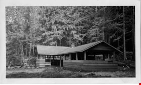 Burnaby camp site cabins, 1958 thumbnail