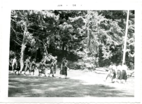Opening ceremonies Wilson Creek camp site, 1958 thumbnail