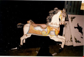 Carousel horse named Shannon, [between 1989 and 1999] thumbnail