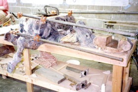 Carousel horse dismantled, [between 1989 and 1999] thumbnail