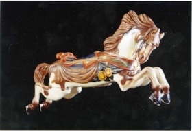 Carousel horse named Vanessa, [between 1989 and 1999] thumbnail