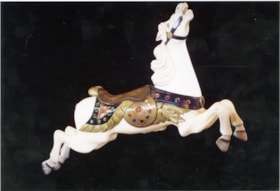 Carousel horse named Treasure, [between 1989 and 1999] thumbnail