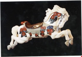 Carousel horse named Mignonette, [between 1989 and 1999] thumbnail