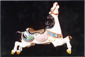 Carousel horse named Nareena, [between 1989 and 1999] thumbnail