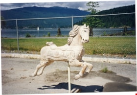 Carousel horse named Allegro, [between 1989 and 1999] thumbnail