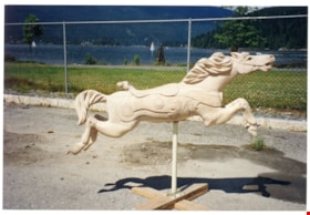 Carousel horse named John Ernest, [between 1989 and 1999] thumbnail
