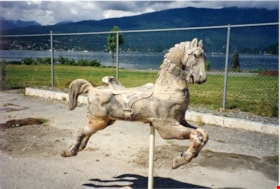 Carousel horse named Bingo, [between 1989 and 1999] thumbnail