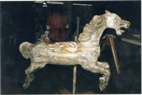 Carousel horse named Venus, [between 1989 and 1999] thumbnail