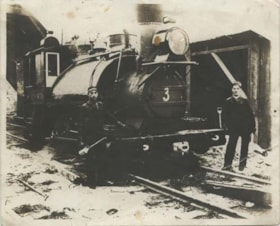 Old Curly on track, [1916] (date of original), copied 2016 thumbnail