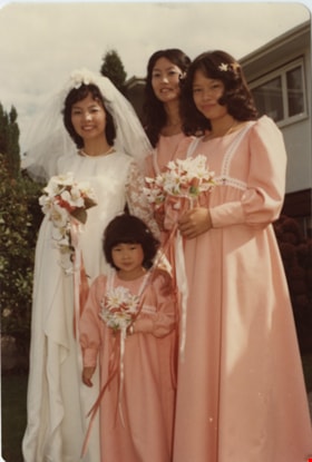 Reiko Moizumi’s wedding, 27 Sep. 1975 (date of original), copied 2016 thumbnail