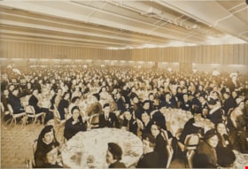 BC Council of Girl Guides at banquet, 1962 thumbnail