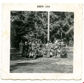 Opening of Burnaby Campsite, Sep 1958 thumbnail