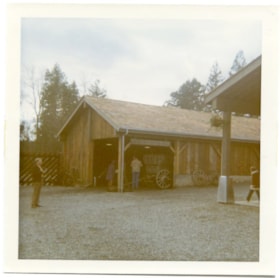 Exterior of blacksmith shop building, 19 Nov. 1971 thumbnail
