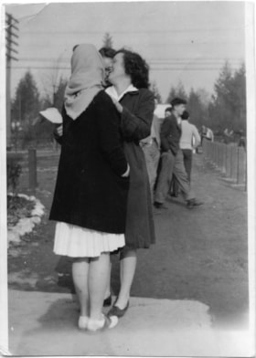 Three young women, [Mar 1947] thumbnail