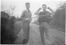 Glen Boal and his cousin Bob, [between 1943 and 1947] thumbnail