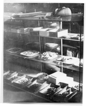 Glass shelves inside Way Sang Yuen Wat Kee & Co., 1975 thumbnail