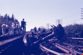 Train wreck at Kensington Avenue, 16 Aug. 1970 thumbnail