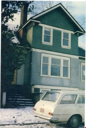 North east side of the Mervin Mawhinney house, Dec. 1962 thumbnail