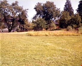 Yard at back of Mawhinney house, 1984 thumbnail