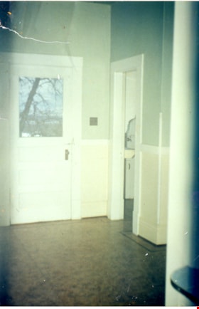 Kitchen inside Mawhinney house, 1962 thumbnail