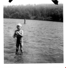David Sanders at Whatcom Lake, 1968 thumbnail