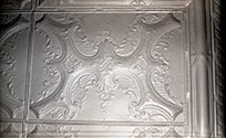 Detail of tin ceiling tile, 1988 thumbnail