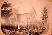 Jesse Love farmhouse,  [between 1900 and 1905] (date of original), copied [1988] thumbnail