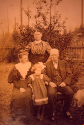 Four generations,  [between 1900 and 1909] (date of original), copied [1988] thumbnail