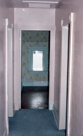 View of hallway upstairs, April 11, 1988 thumbnail