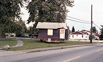 Preparing to move the Love farmhouse May 20, 1988, May 20, 1988 thumbnail