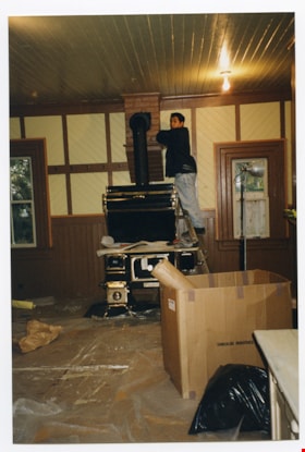 Stove installation, 1997 thumbnail