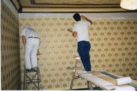 Preparation for wallpaper border, 1998 thumbnail