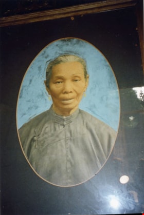 Portait of Chan Kow Hong's Grandmother., [between 1900 and 1920]; copied 1970. thumbnail