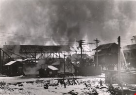 Fire at Kapoor Sawmills Ltd., 14 Jan. 1947 (date of original), copied 2004 thumbnail