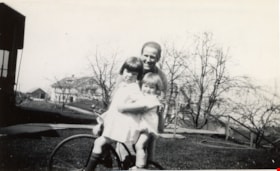 Eleanor and Louise with Aunt Mary Beale, [1929] (date of original), copied 2004 thumbnail