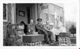 Members of the Martin family at Hiawatha Lodge, [between 1939 and 1945] thumbnail