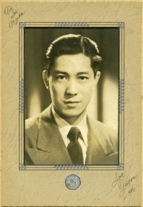 Portrait of Gordon Jung, 1946 thumbnail