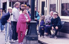 Crowd on Hill Street and boardwalk, [1991] thumbnail