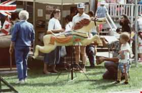 Carousel horse display, 1 Jul. 1991 thumbnail