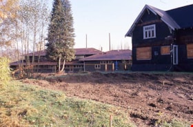 Love farmhouse and new administration building, [1989] thumbnail